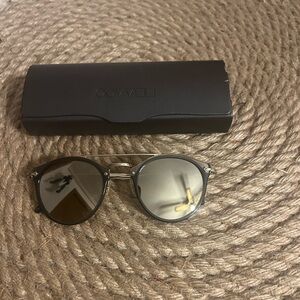 Oliver Peoples mirrored sunglasses